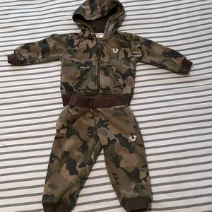 Infant Boy True Religion Jogger Set
